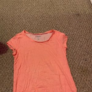 pink/white stripe t shirt